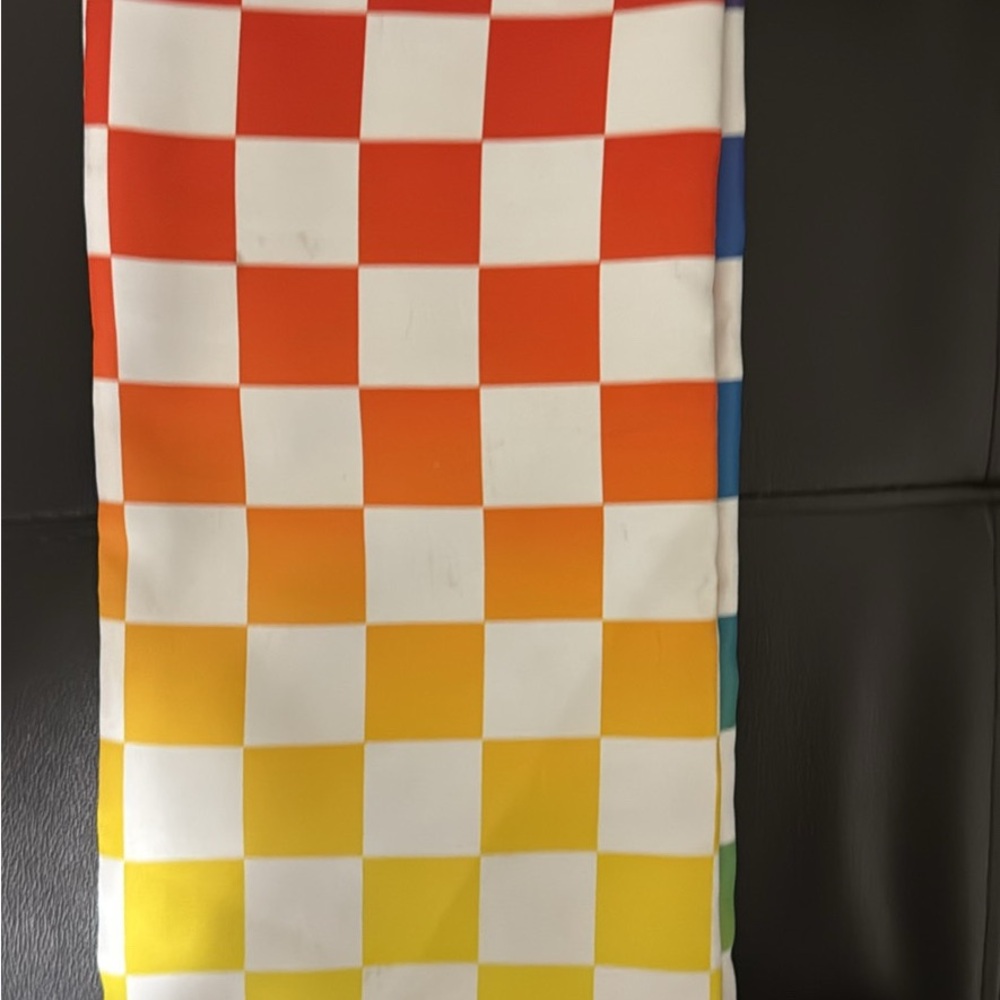 Colorful Checkered flag